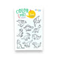 Dinos and Dragons Color & Stickers