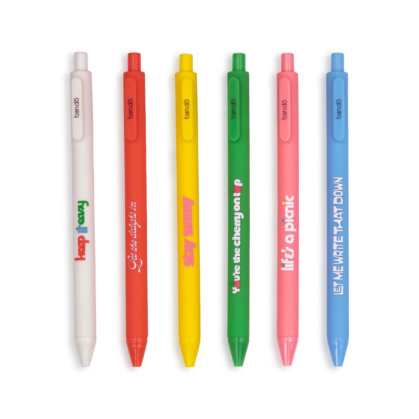 Positivity Gel Pen Set