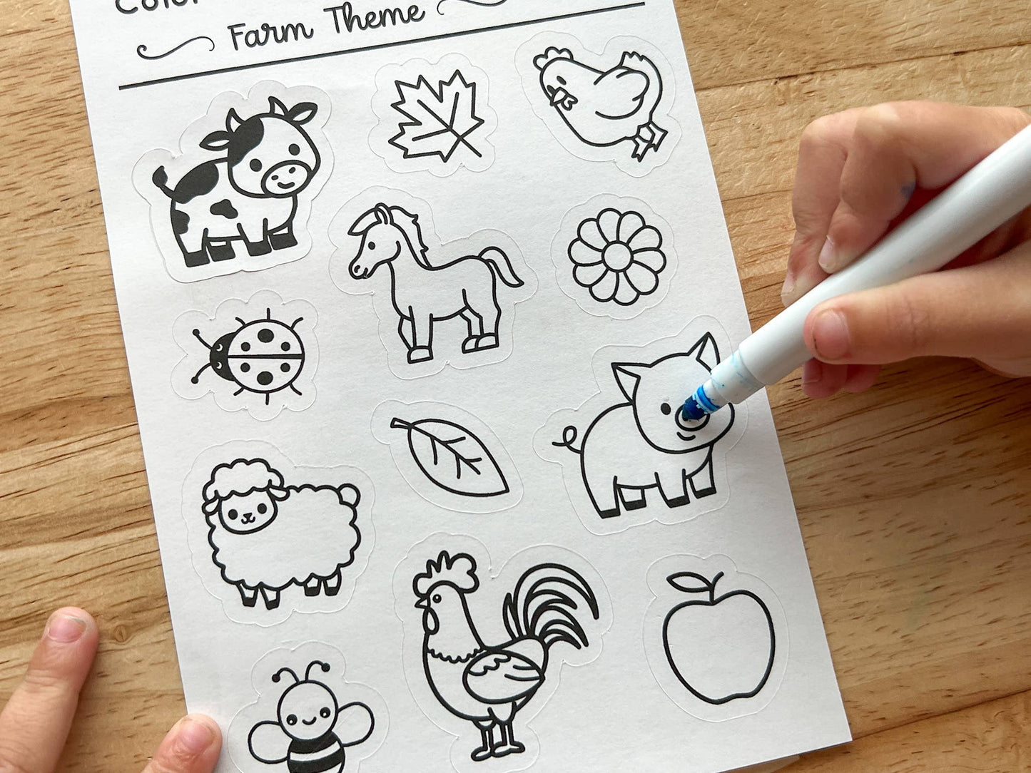 Farm Animal Craft and Gift Set for Kids