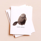 Dam Girl - Beaver Pun Card