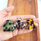 Claire Hair Claw Trio - Olive Tortoise, Blonde Tortoise, and Tortoise