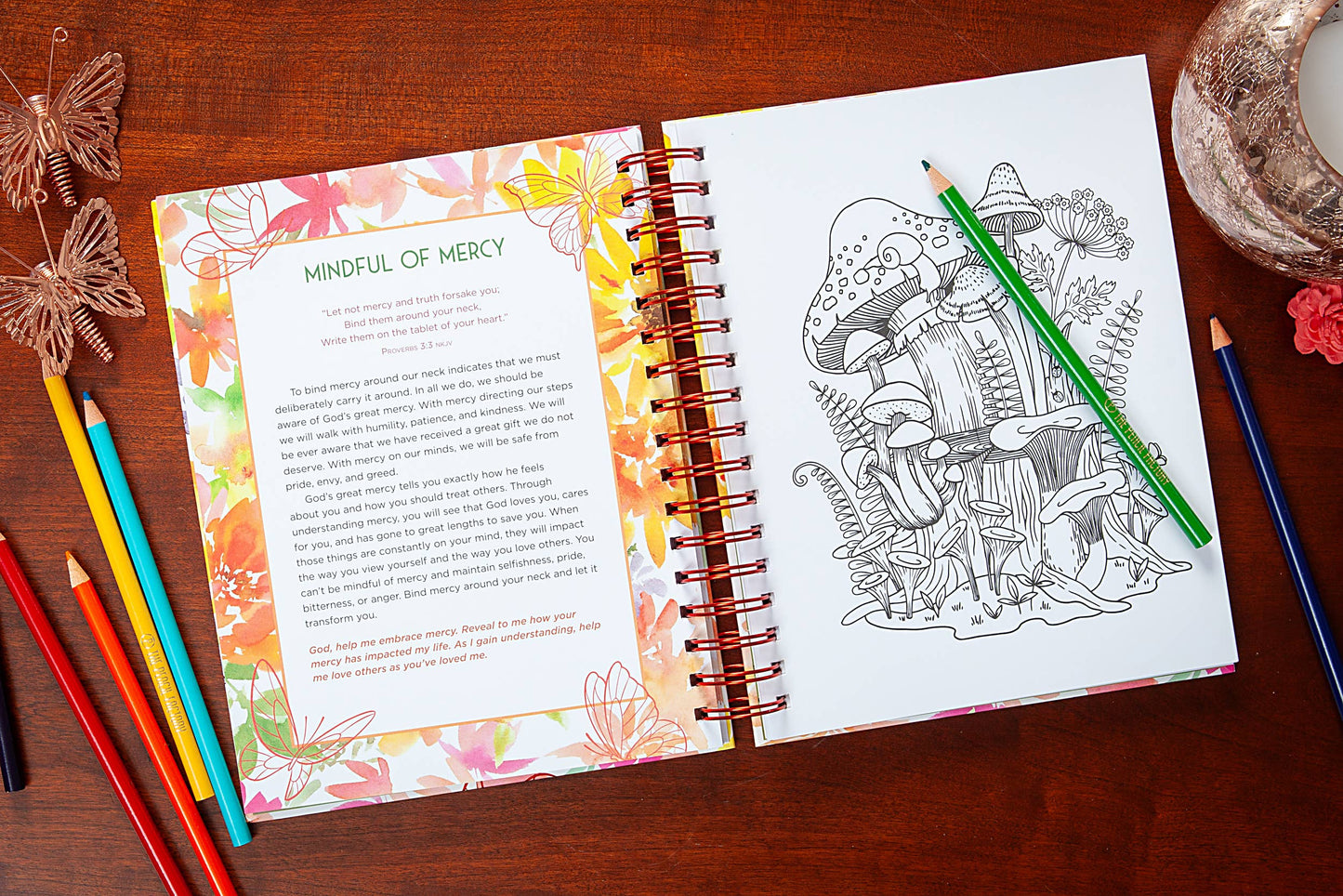 Words to Warm a Woman's Heart | Devotional Coloring Book