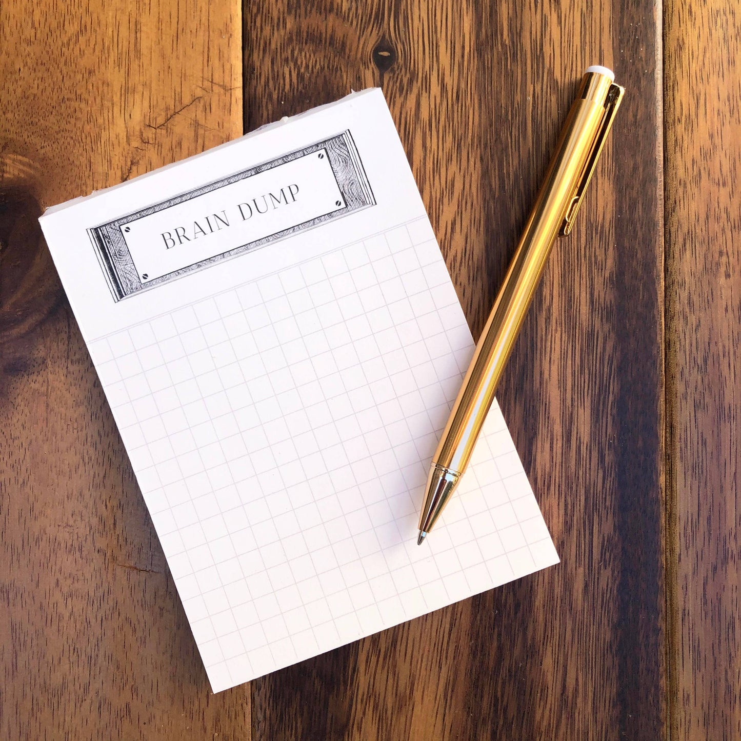 Brain Dump Mini Notepad