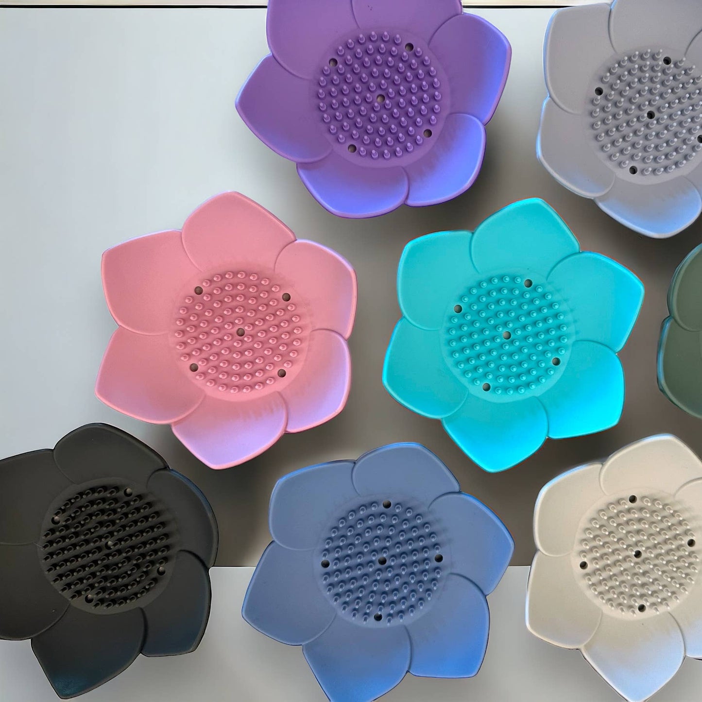 Shower Steamer Tray - Lotus Shape