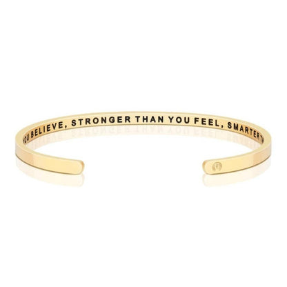 Braver, Stronger, Smarter | Cuff Bracelet