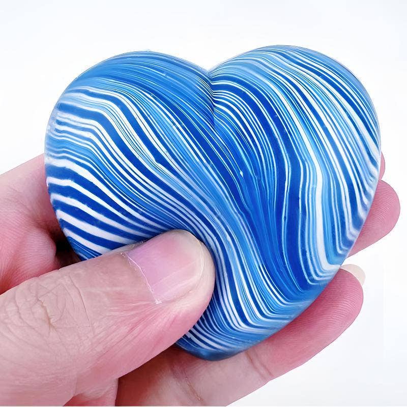 Marble Heart Squishy