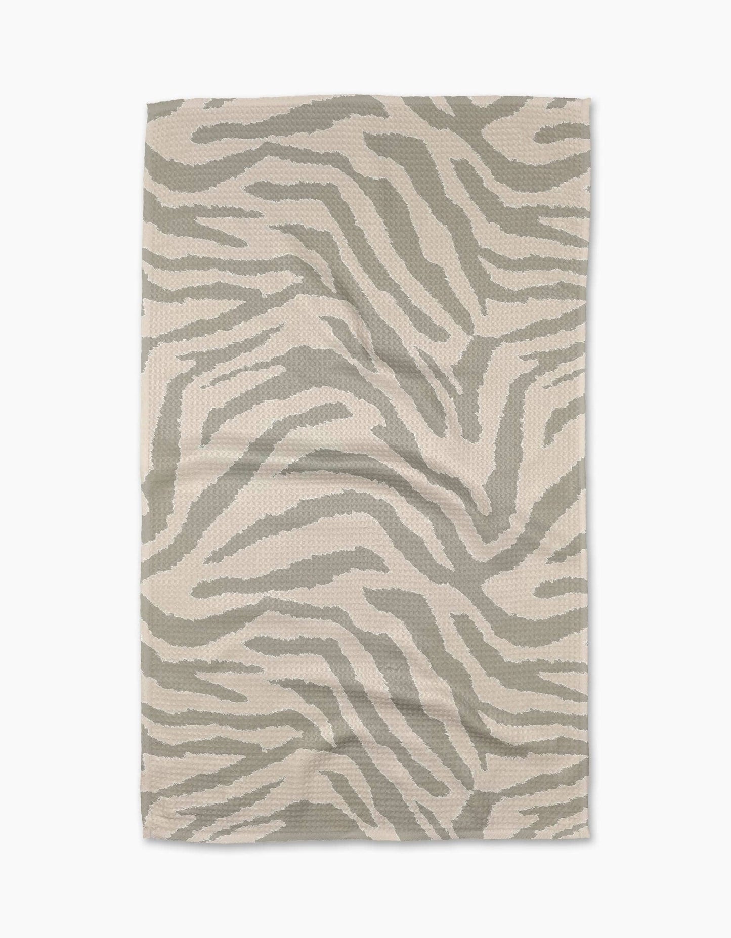 Zira Gray Geometry Tea Towel