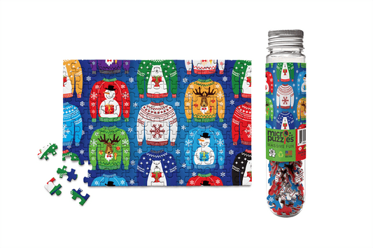Holidays Sweater Weatha Fun Shacket Micro Puzzle