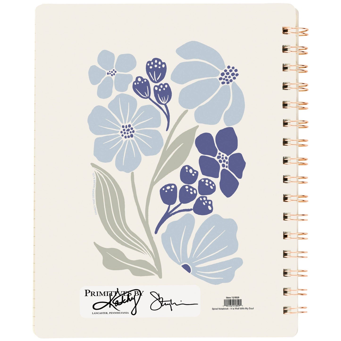 It Is Well With My Soul - Spiral Notebook