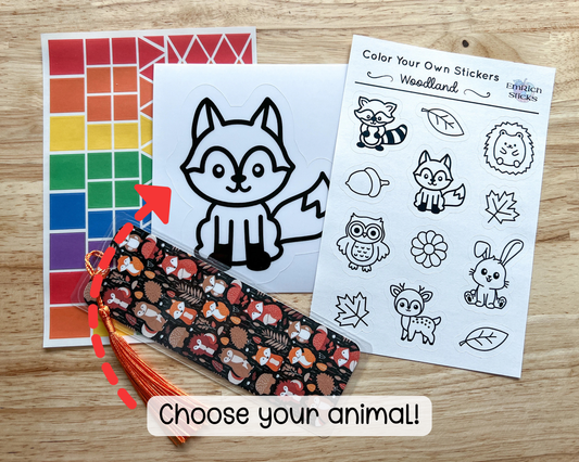 Woodland Forest Animal Craft and Gift Set for Kids