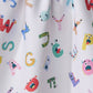 Alphabet Monsters Geometry Tea Towel