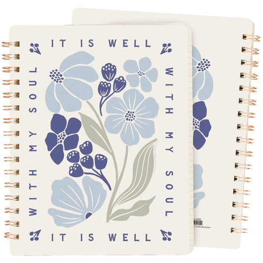 It Is Well With My Soul - Spiral Notebook
