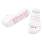 "I am strong" - notes to self socks