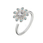 Daisy Anxiety Fidget Spinner Ring