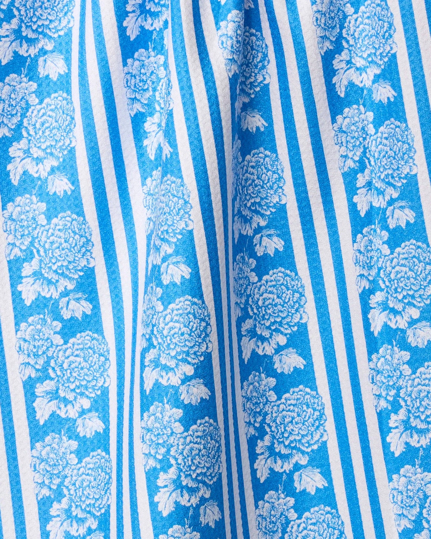 Santorini Geometry Tea Towel