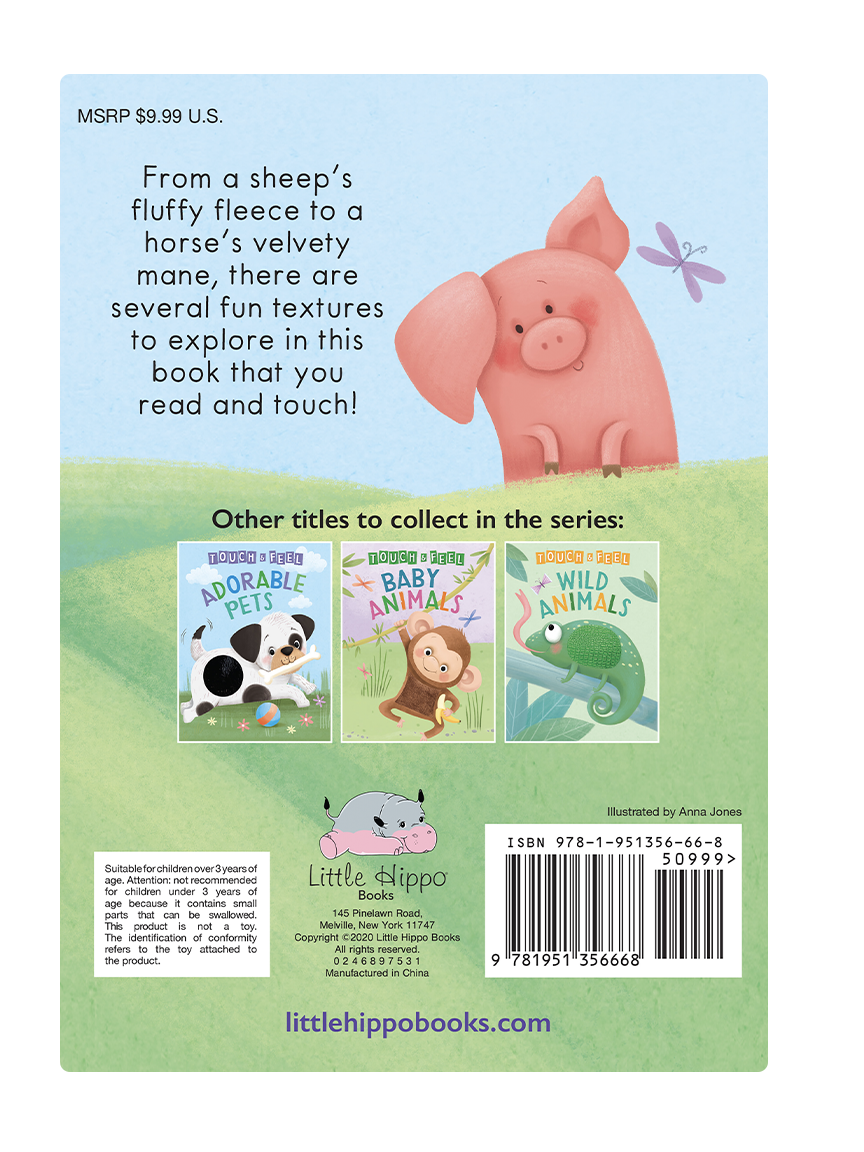 Farm Animals: A Touch and Feel Book