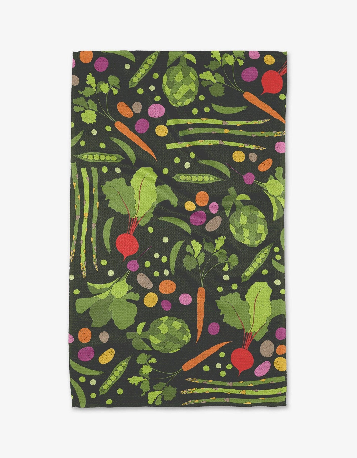 Spring Sprout Geometry Tea Towel