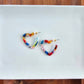 Mini Heart Hoops - Fiesta