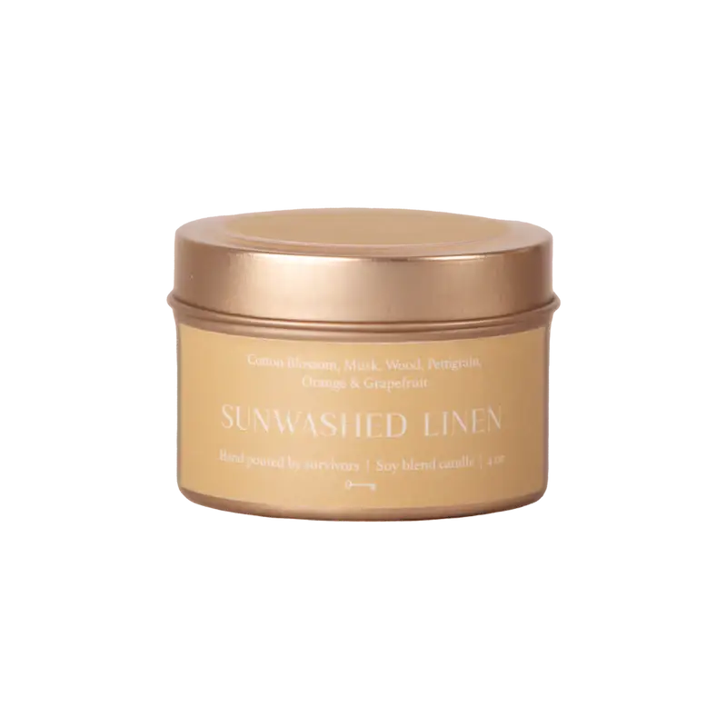 Sunwashed Linen Travel Tin 
