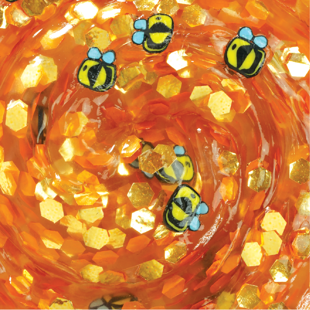 Crazy Aarons Honey Hive - Full Size 4" Thinking Putty Tin