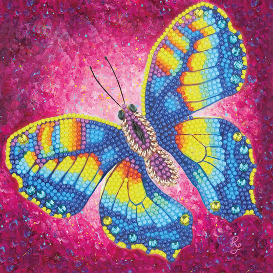 Butterfly Change Crystal Art Card Kit