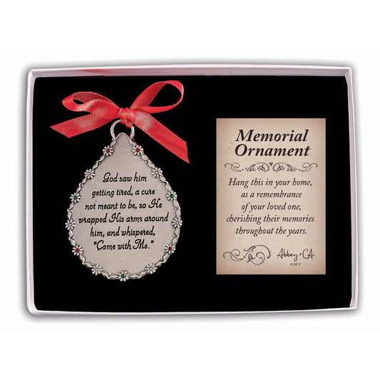 "God Saw Him" | Memorial Ornament