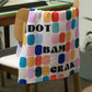 Tile Talk Geometry Tea Towel