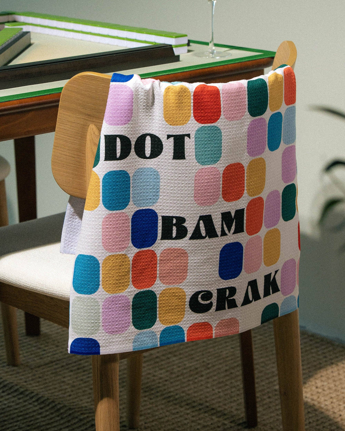 Tile Talk Geometry Tea Towel