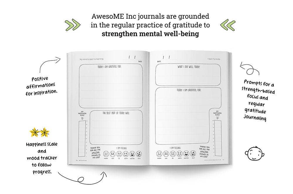 Gratitude Journal for Kids – Awesome ends in ME