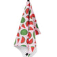 Sweet Watermelon Geometry Tea Towel
