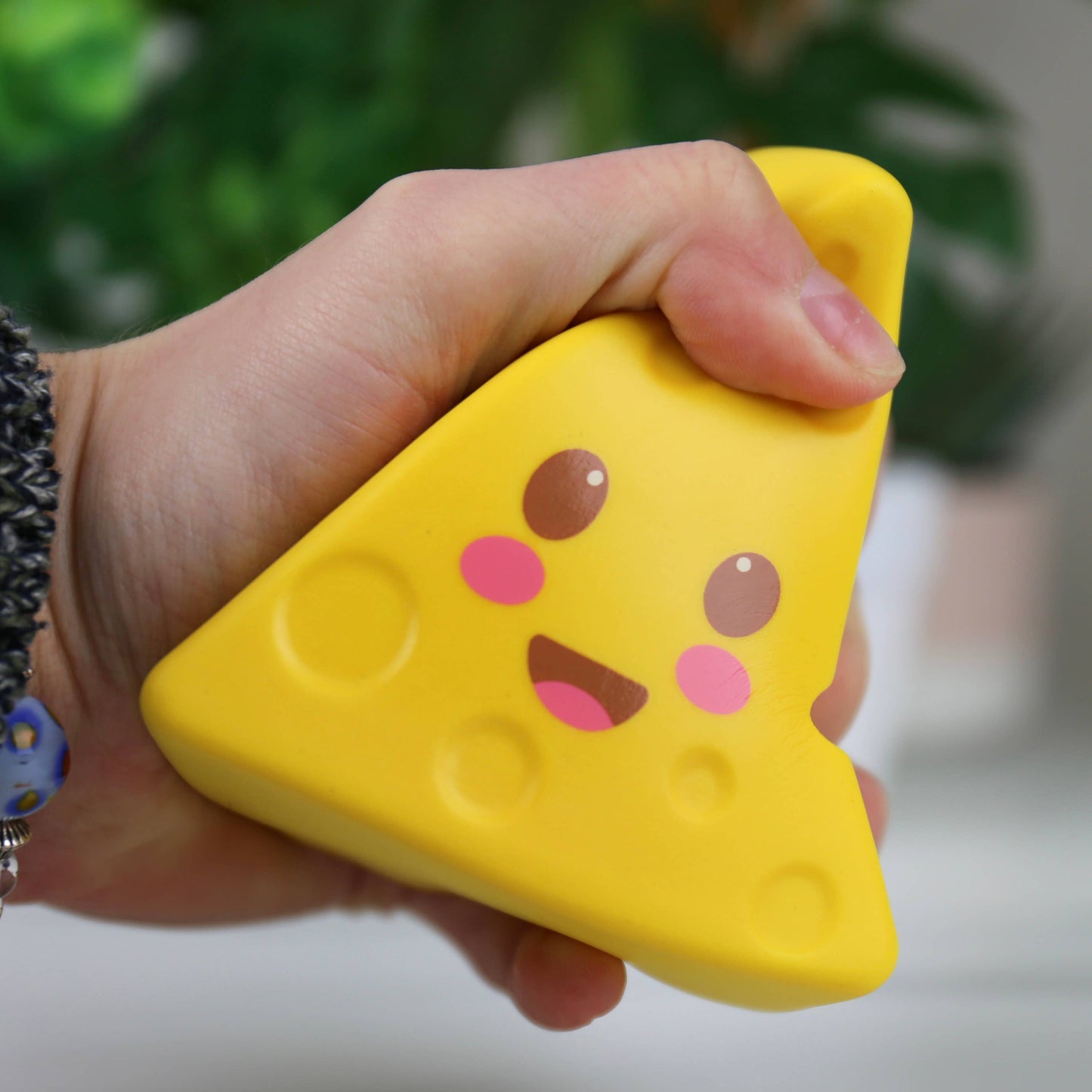 Cheese Stress Toy