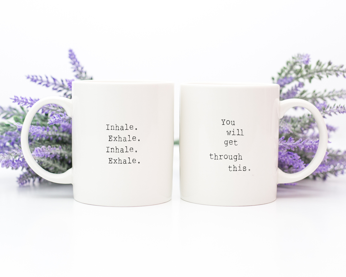 Inhale Exhale Support Mug