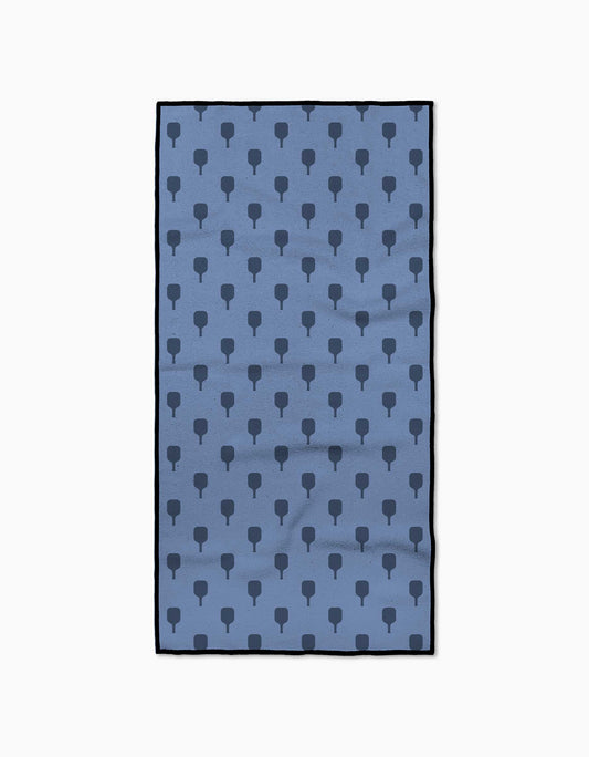 Pickle Ball Anyone Geometry Fitness Towel