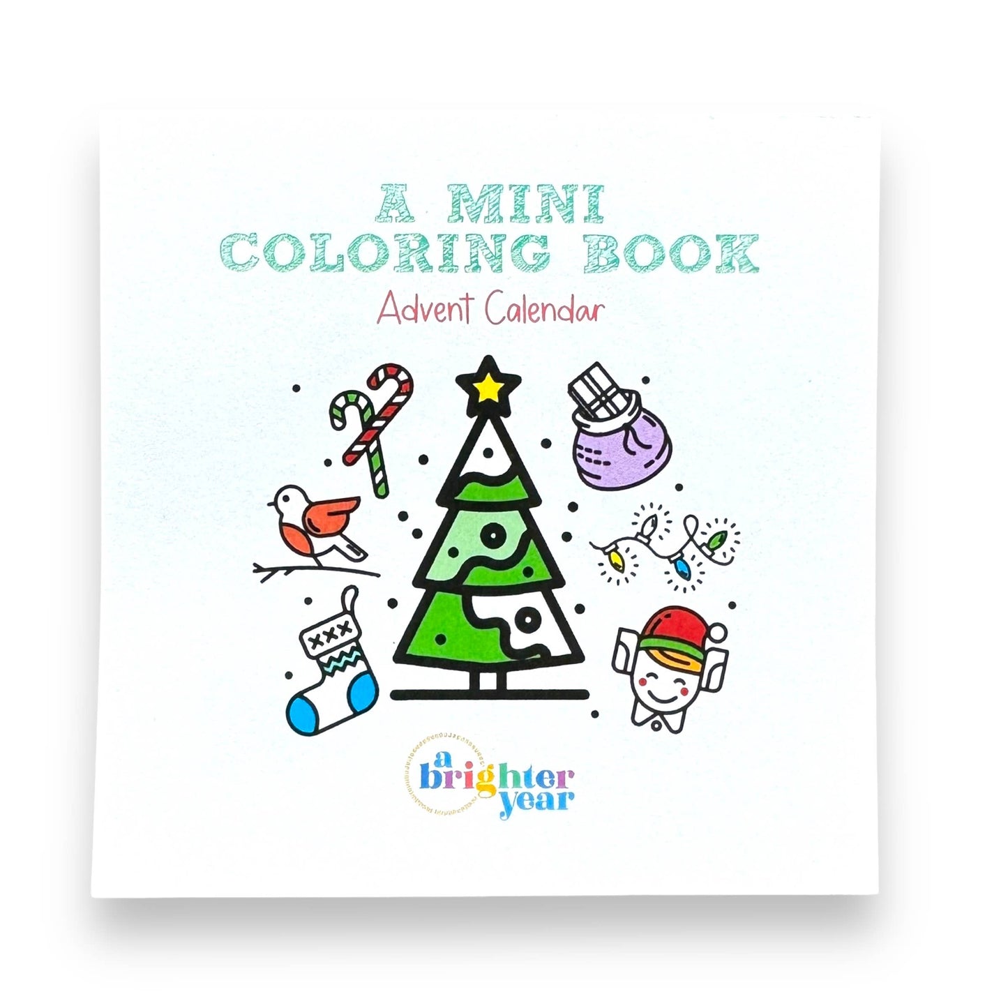 Color Your Own Advent Calendar Mini Coloring Book