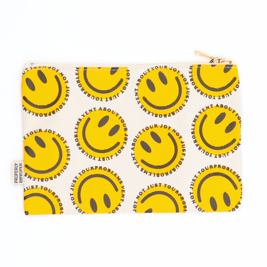 Vent About Your Joy - Canvas Pouch