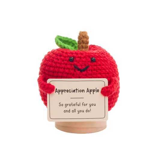 Crochet Friends Appreciation Apple