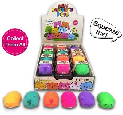 Mini Neon Squeeze Pets