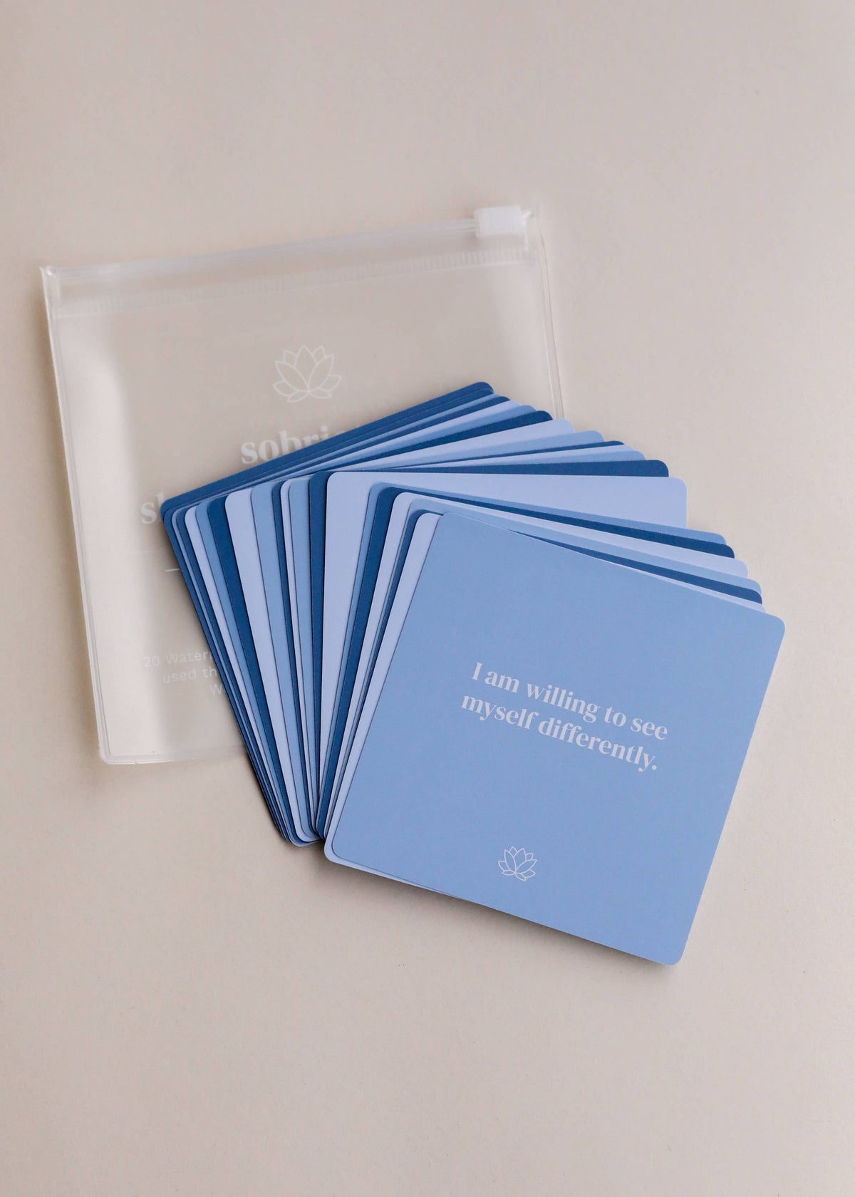 Shower Affirmation™ Display Cards - Sobriety