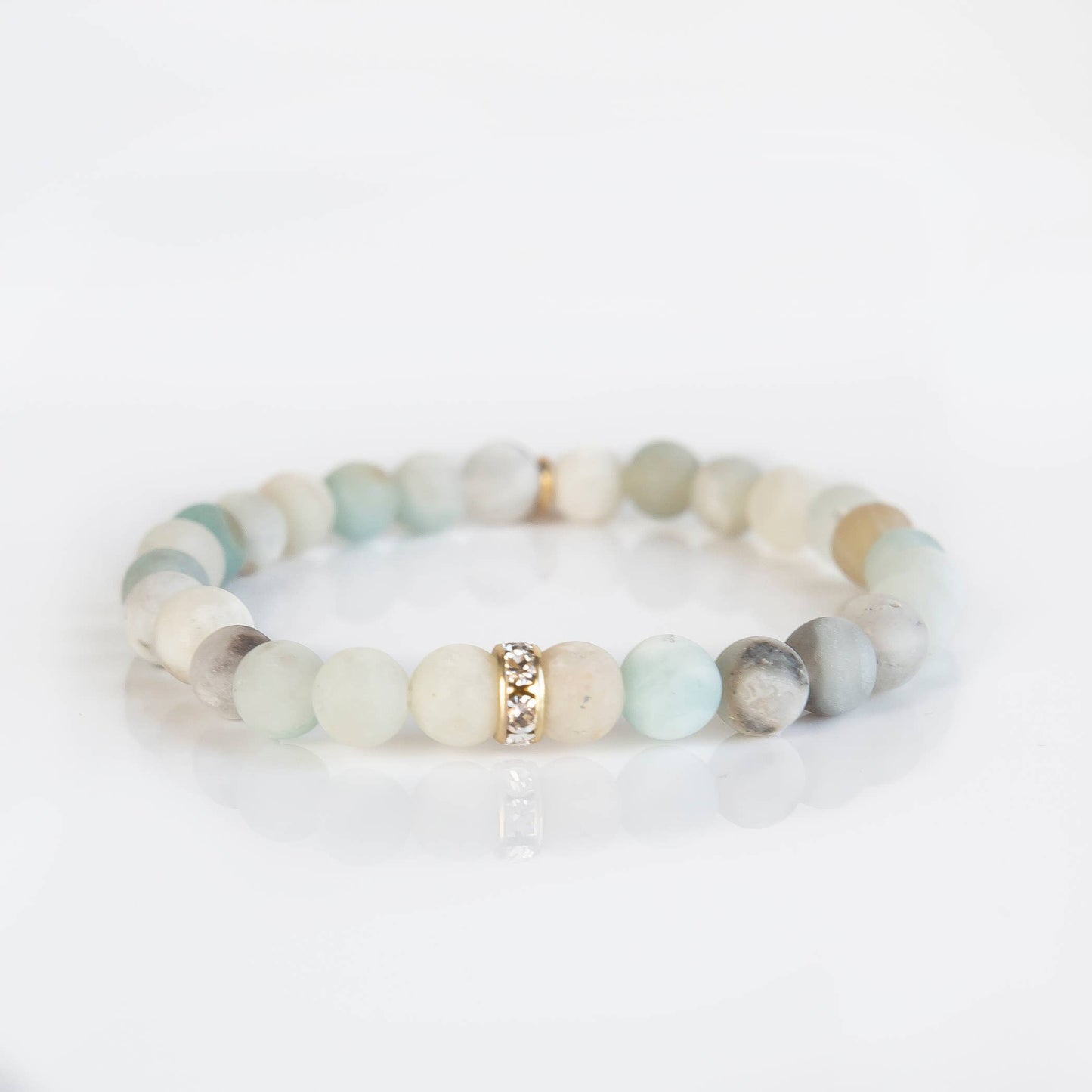 Gemstone Sparkle Bracelet-Amazonite