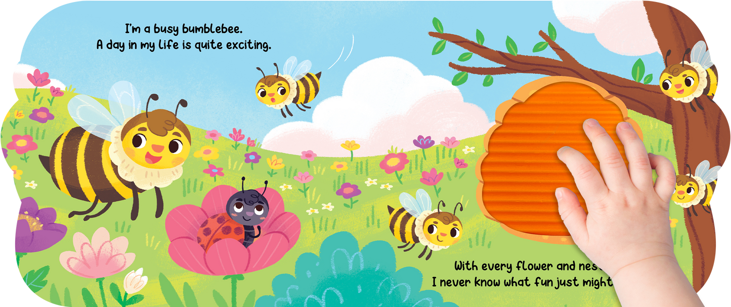 Garden Days with Bumblebee |  Sensory Board Book