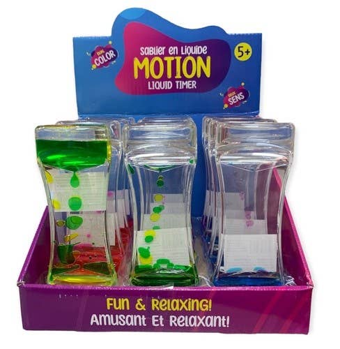 Double Color Liquid Motion Bubble Timer