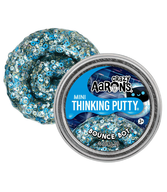 Crazy Aarons Mini Bounce Bot - 2" Thinking Putty Tin
