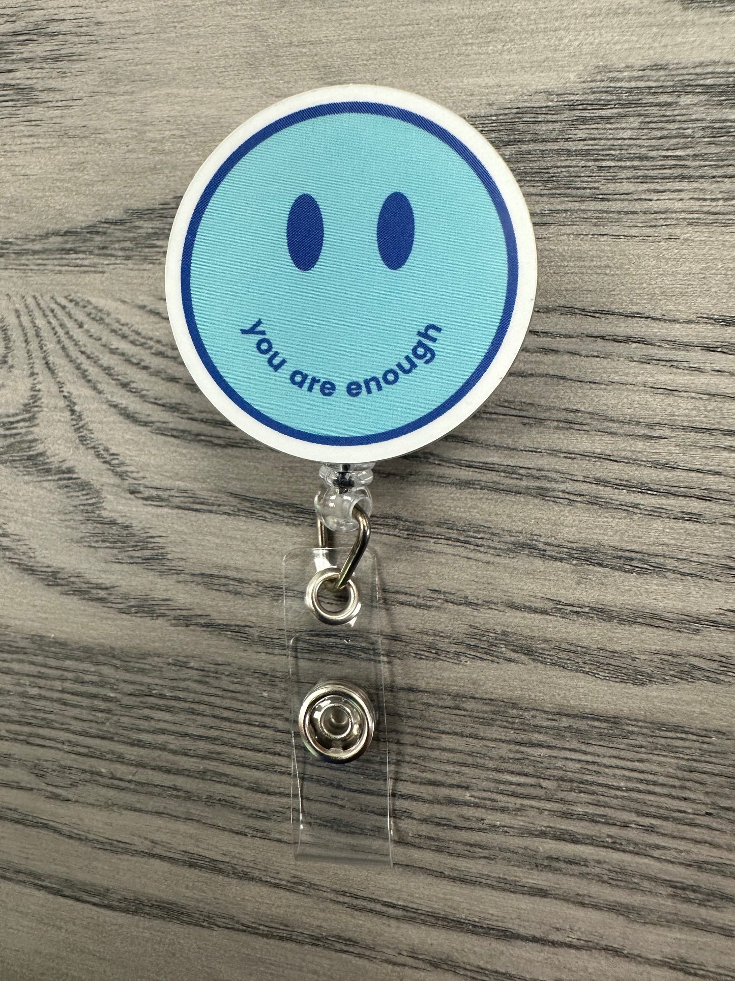 Smiley ID Badge Reel