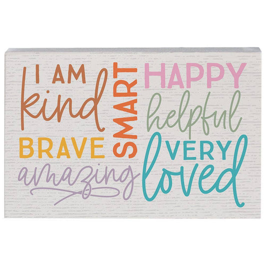 Kind Smart Happy - Sign