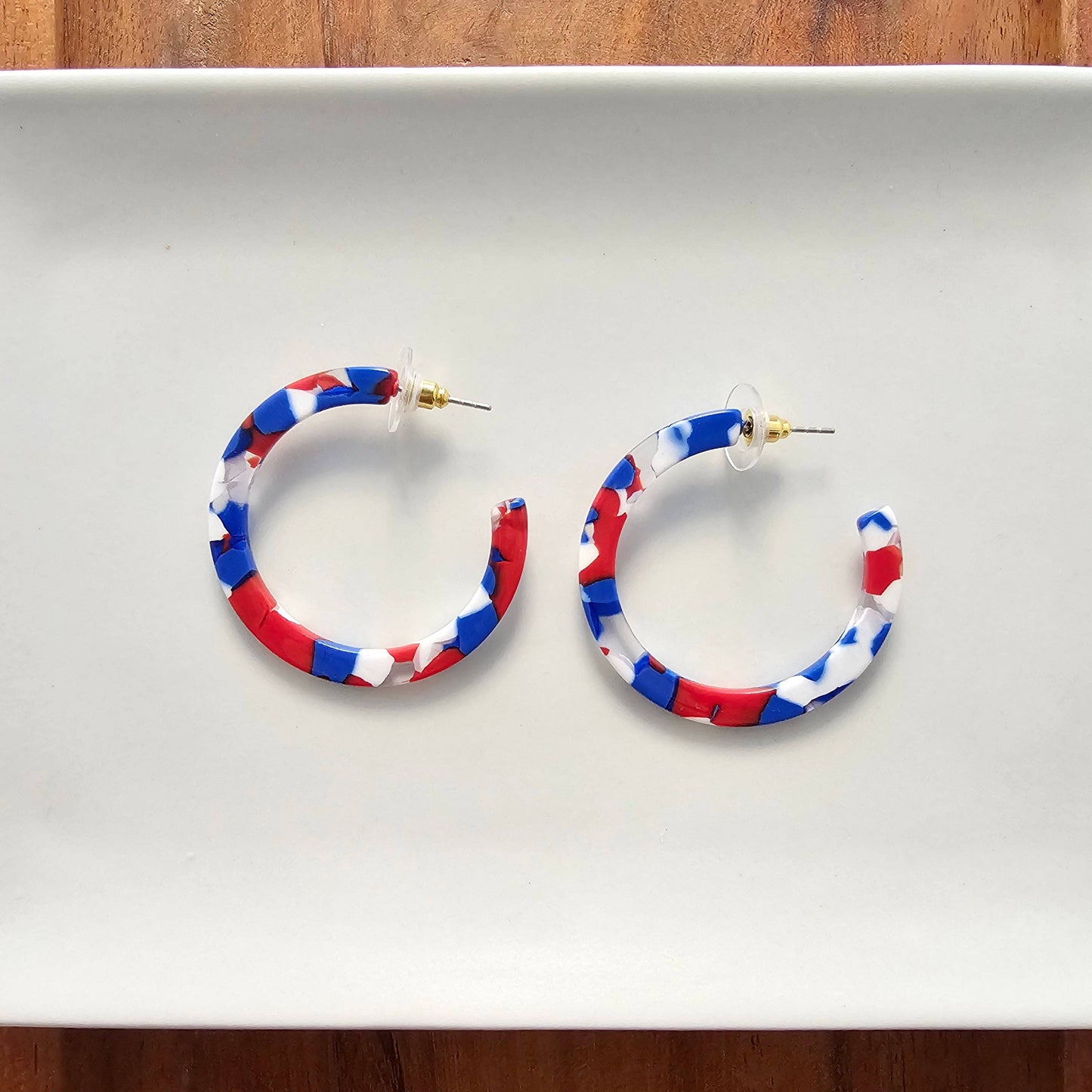 Red, White & Blue Camy Hoops
