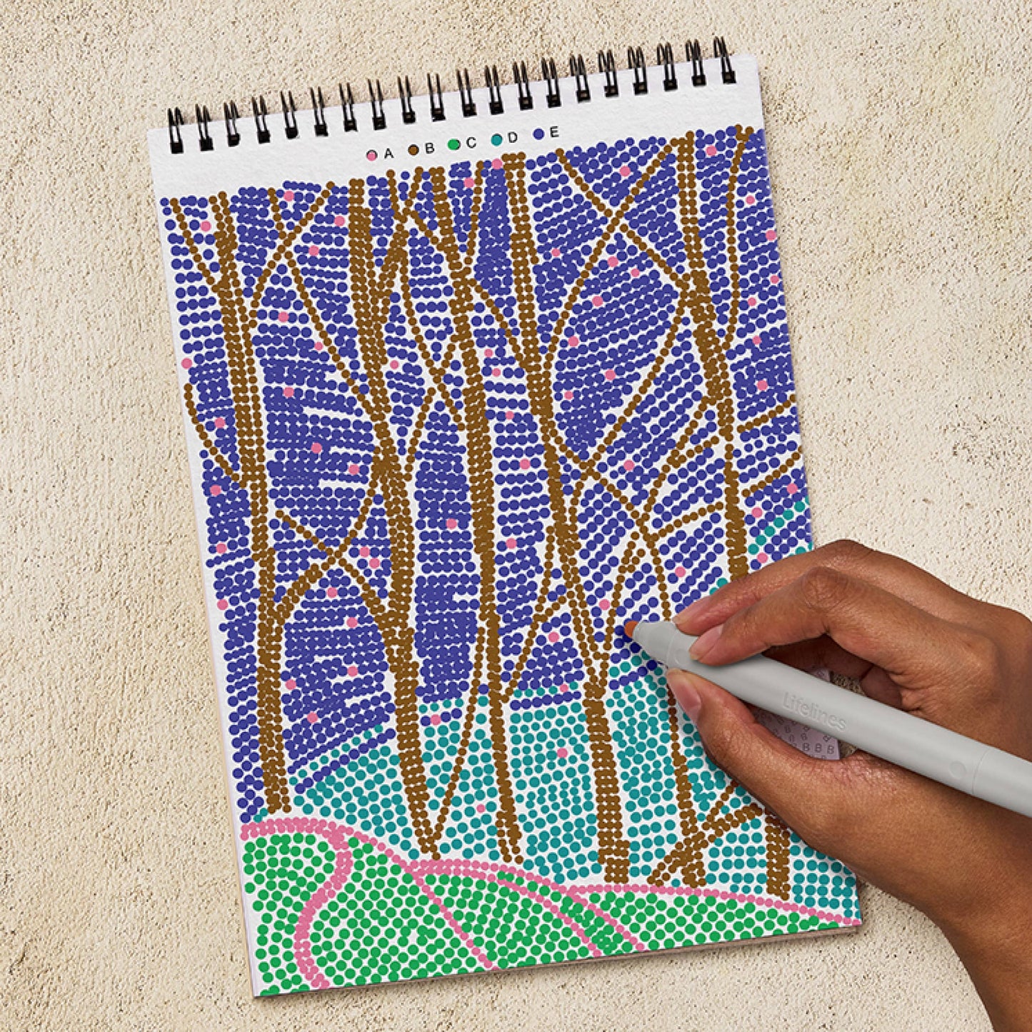 FlowArt Dot By Letter - Landscapes