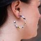 Multicolor Camy Hoops