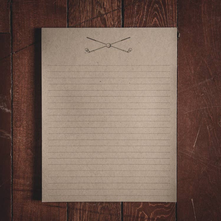Golf Notepad