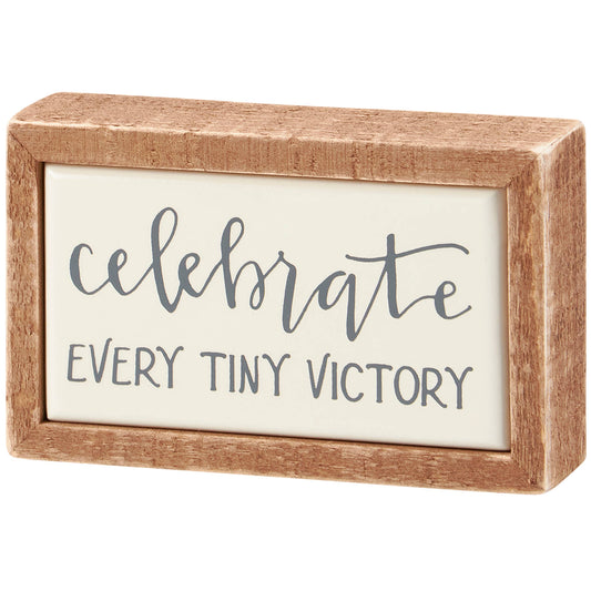 Celebrate |Box Sign