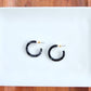 Cam Mini Hoops - Black